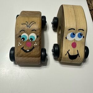 Wooden Toy Cars
